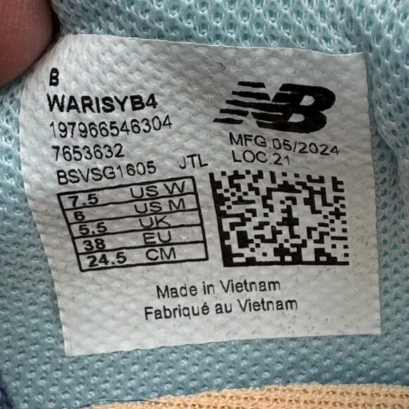 New Balance Fresh Foam Arishi v4 Blue Running Shoes Women’s 7.5 Lightweight - Picture 8 of 9